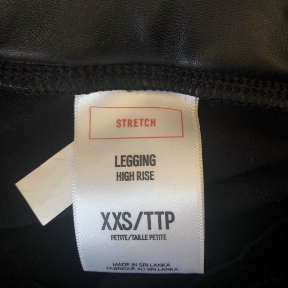 Express Faux Leather Leggings - Picture 3 of 3